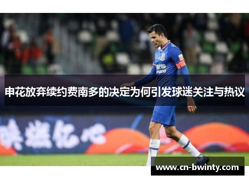申花放弃续约费南多的决定为何引发球迷关注与热议
