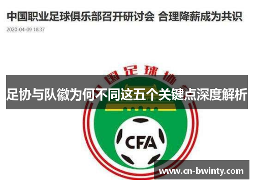 足协与队徽为何不同这五个关键点深度解析